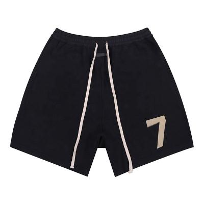 China wholesale Anti-wrinkle 100% cotton wholesale sweat shorts custom logo mens shorts cord abbreviations men for sale