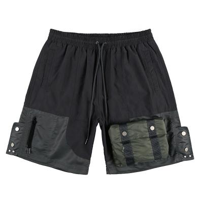 China Anti-wrinkle summer men cargo shorts pants wholesale custom design new plus size zipper side pocket mens shorts for sale