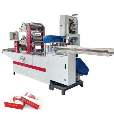 China Household tissue paper production factory supply napkin paper making machine dispenser napkin paper folding machine for sale