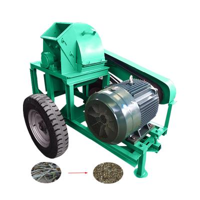 China Crush Wood Logs Make Sawdust High Quality Small Branch Log Pallet Electric Sawdust Drum Wood Shredder Crusher Machine Shredder Price Forestry Machinery for sale