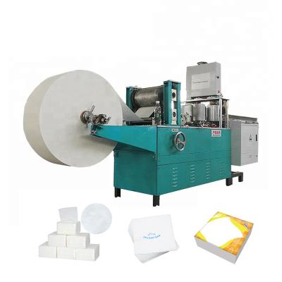 China Full automatic household tissue paper production two color tabletop tissue paper machine soft napkin paper making machine price for sale