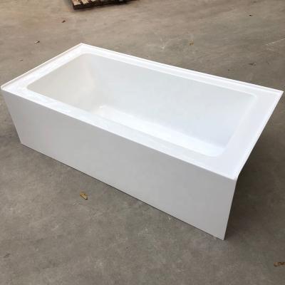 China Three Side Supplier Skirt CUPC Bathtub Cheap Price Free Standing Acrylic Bathtub for sale