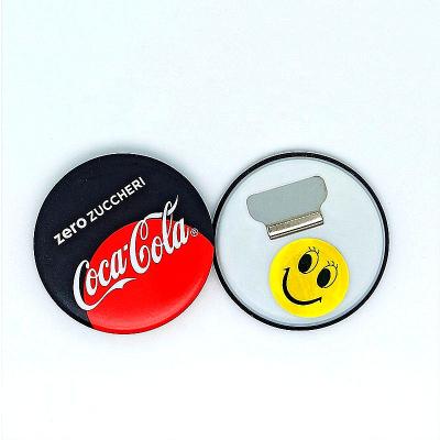 China Custom Viable Wholesale High Quality Custom Logo Tin Magnetic Beer Bottle Openers For Promotion Gifts for sale