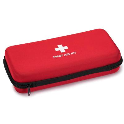 China First Aid Bag Waterproof Hard Empty Medical Case, First Aid Shell Case First Aid Hard EVA Hard Red Medical Case for Home First Aid for sale