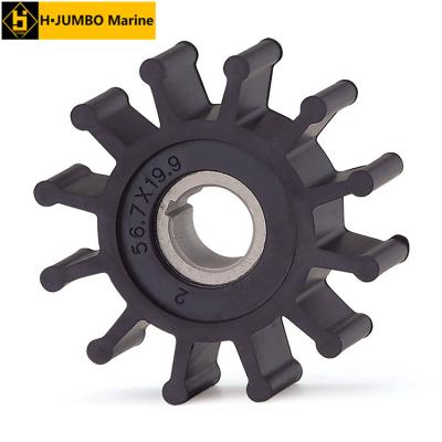 China shipping & Sewage Inner Impeller Pump Rubber Impeller Replace Sherwood 10077K for sale