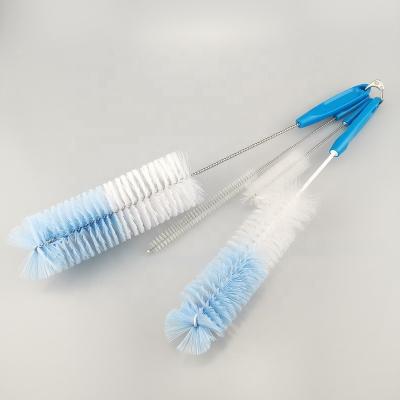 China Sustainable Hot Selling Long Handle Bottle Sweep Nylon Filament Wash Brush for sale