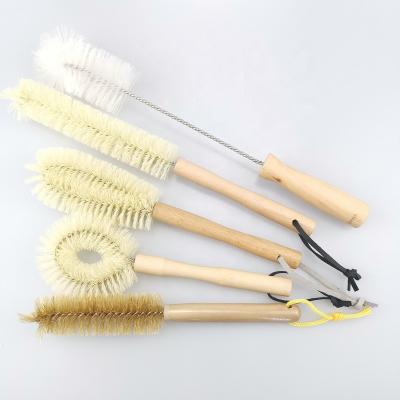 China Supplier Hot Sale Factory Wooden Bottle Brush Viable For Wash Bottles / Cups for sale