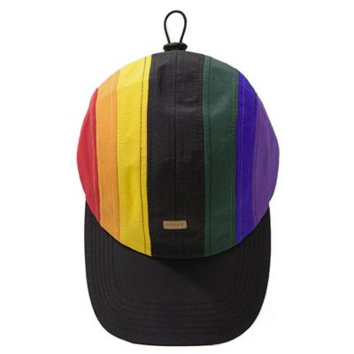 China Customized Wholesale Hats COMMON Logo Colorblock Flat Brim Running Sports Hat Various Styles for sale