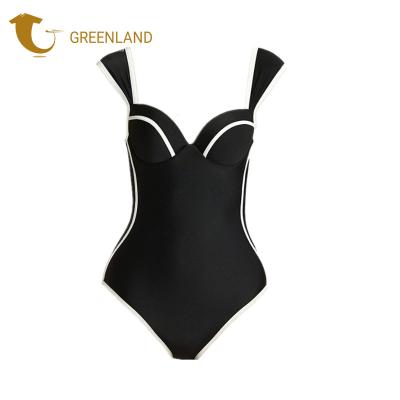 China High Quality Spandex Ladies Bikini Swimwear Beach Wear Custom Made Eco-Friendly Fabric Women's Sexy One Piece Swimwear for sale