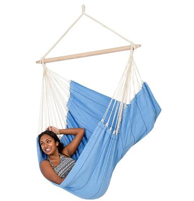 China Durable Soft Canvas Swinging Outdoor Garden Porch Chair Hammock for sale