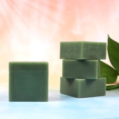 China Green Tea Whitening Herbal Bath Soap Natural Black Soap Toilet Soap Green Tea for sale