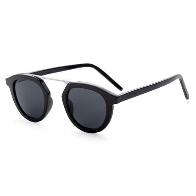 China Fashion Sunglasses 100% Buffalo Horn Sunglasses Natural Horn With Polarized Unique Lens Sunglasses for sale