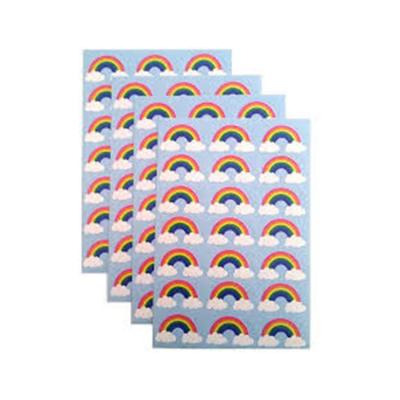 China Eco-friendly Factory Customized Eco-friendly Paper/PP Sticker A4 A5 A6 Waterproof Adhesive Sheet Label for sale