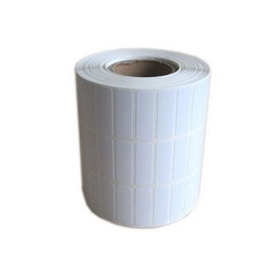 China Eco-friendly Removable Synthetic PP Label 100*50 mm , 2000 Pcs / Content Printing Roll Visible For Glass Used Remove Without Remain Glue Or Label for sale