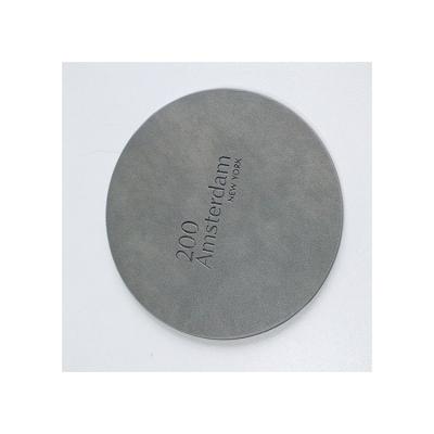 China Stocked Proof Coasters For Drinks High Quality Drink Anti - Hot Leather Coaster for sale