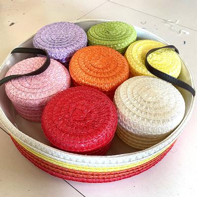 China Sustainable Home Decoration PP Storage Basket Handmade Handwork Products for sale