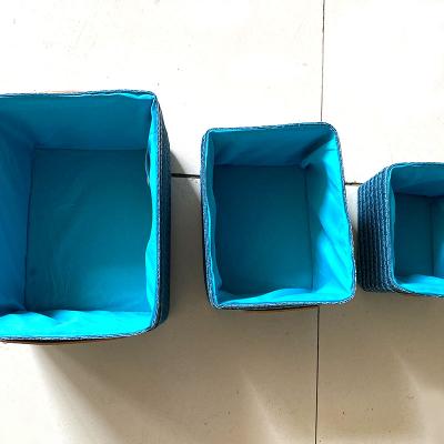 China Bestseller PP Stocked Basket For Storage With Set (S for sale