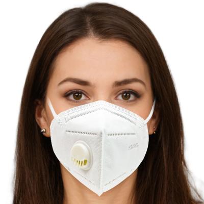 China FFP2 disposable civilian facemask facemask filter kn95 filter valve mask factory in china fast delivery with high quality for sale