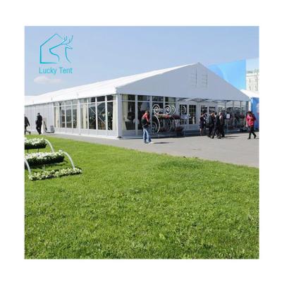 China Wholesale Aluminum Alloy 10m x 20m Marquee Tents Wedding Hall Glass Tent for Party for sale