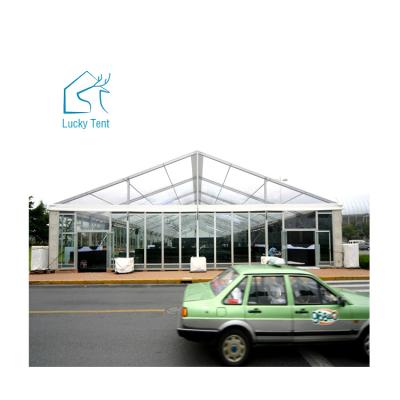 China Outdoor Aluminum Frame Wedding Party Event Glass Wall Marquee Tent Suppliers Wedding Tent -09 for sale