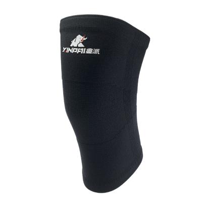 China Comfortable Breathe Free Breathable Black Free No Slip PU Silicone Ankle Knee Brace Compression Knee Support Outdoor Sports for sale