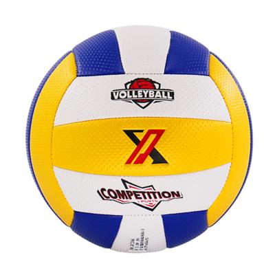 China High Quality Custom Made Soft Touch PU PVC Leather Machine Stitched Size 5 Official Indoor Outdoor Beach Match Volleyball Ball XPCP-5036 for sale