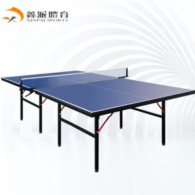 China Fold Outdoor Professional Ping Pong Table Gym Equipment With Wheels Portable Mobile Ping Pong Table Customized XPTS-001 for sale