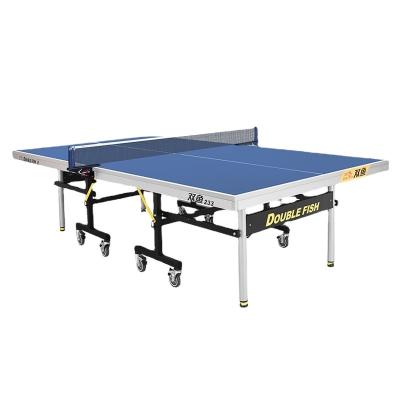 China ITTF Certification Fish 233 Double Single Folding Mobile PING PONG TABLE 233 for sale