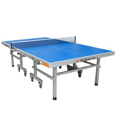 China ITTF Certification FISH 99-45B Double Single Folding Mobile PING PONG TABLE 99-45B for sale