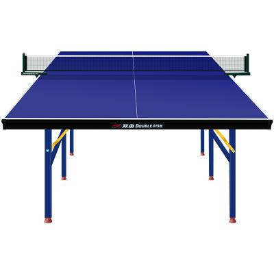 China PURPLE Fish 501A Double Indoor Training Use 501A Folding BLUE Table Tennis Single Table for sale