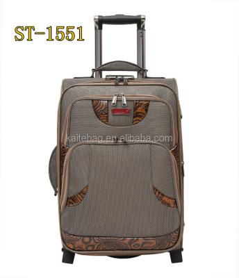 China Polyester material china supplier EVA trolley case made in baigou for sale