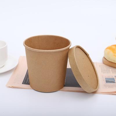 China Wholesale Disposable Soup Bowl and Paper Cup Disposable Paper Cup Made in China for sale