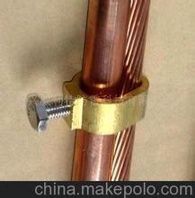 China Custom Copper clad Earthing Grounding Rod for anti thunder device for sale