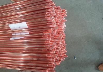 China Customized Low Electrical Resistance lightning grounding rod 1/2'' 5/8'' 3/4'' for sale