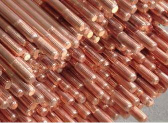 China High Corrosion Resistant Copper Clad Steel Earth Ground Rod Dia 5/8