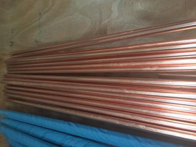 China Lightning Protection Copper Bonded earthing bar of Grounding Material for sale