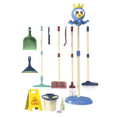 China Plastic Broom Children's Simulation Household Toys Cleaning Tool Toy Big Sets for sale