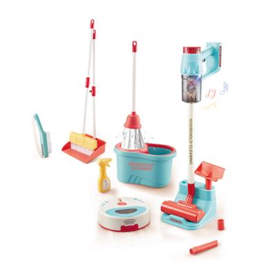 China Wholesale Plastic Kids Pretend Play Toys Kids Cleaner Tools Vacuum Cleaner Toys for sale