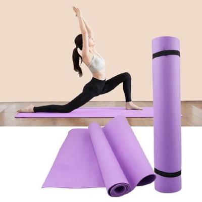 China Non-Slip NBR Yoga Mat Sports Fitness Mat183*61*0.4CM Thick Comfort Foam Yoga Mat For Exercise, Yoga, And Pilates Gym Mat for sale