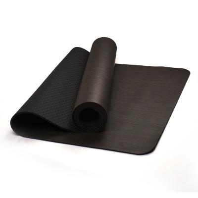 China Other Manufacturers Sell Yoga Fitness Rubber Folding Beginners Widen Thicken PU Gym Mat for sale