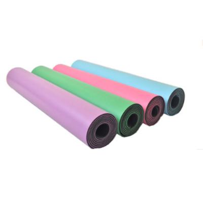 China New Style Longer 183cm*66cm*5.5mm PU Rubber Gym Tapete Lose Weight Exercise Fitness Yoga Mat for sale