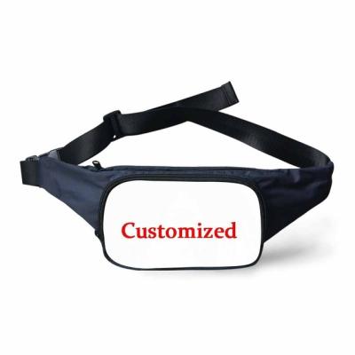 China Wholesale Fashion Waist Packs Women Art African Girls Waist Bags Black Customized Fanny Pack For Females Chest Phone Pouch Ladies Belt for sale