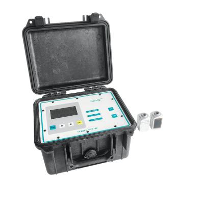 China Portable Doppler Ultrasonic Flowmeter Liquid Measure for sale