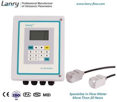 China Data Logger TF1100-EC Transit-Time Ultrasonic Flowmeter for sale