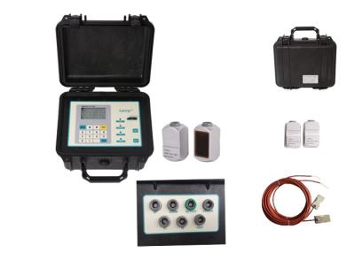 China Braçadeira no medidor de fluxo ultrassônico do tempo de passagem, medidor de fluxo portátil do tempo de passagem à venda