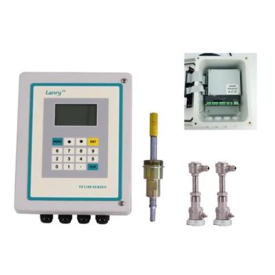 China IP68 Fiberglass Housing Insertion Transit Time Ultrasonic Flow Meter for sale