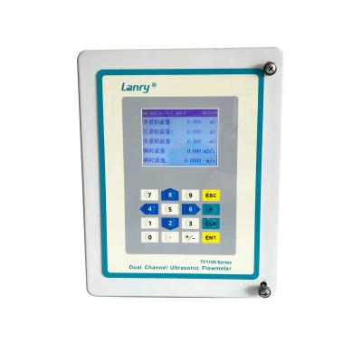 China High Quality Clamp On Dual Channel Ultrasonic Flowmeter Fluid Control à venda