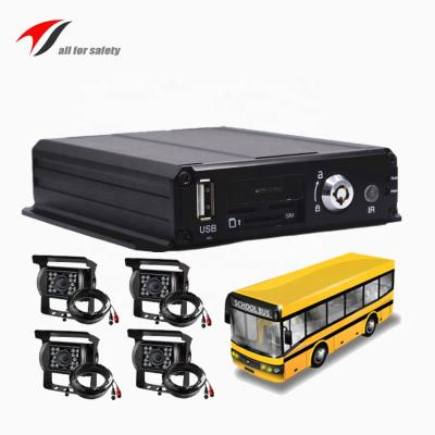 China Mini 4CH 1080P Mobile DVR with GPS 4G Mobile DVR Kit With Cameras and Extension Cables AS-HM50K for sale