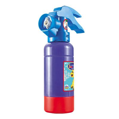 China Summer Plastic Outdoor Play Plastic Children The Fire Extinguisher Bubble Machine Toy for sale