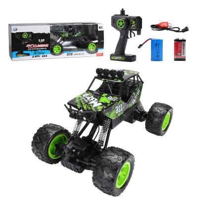 China New RC Model Remote Control Car Bigfoot Off-Road Climbing Four-Way Mountain Racing Children's Wireless Remote Control Car Toy for sale